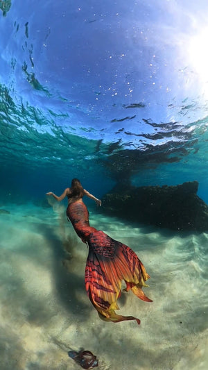 SAMPLE - Black Magic Mermaid Swim Leggings - S – Cape Cali