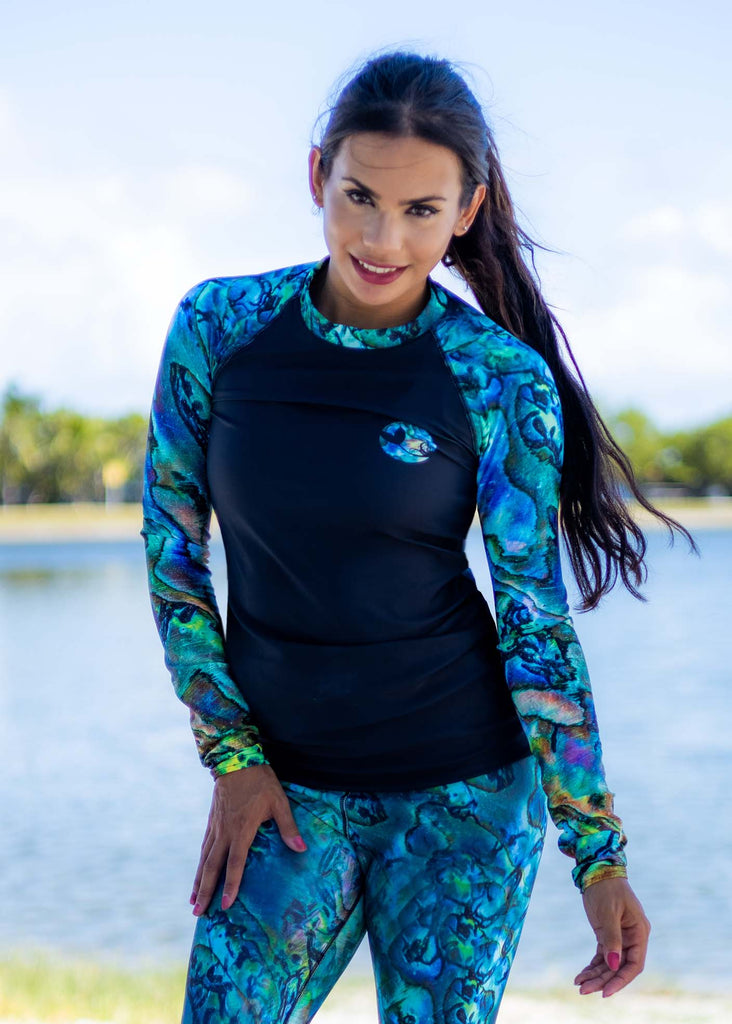 SAMPLE - Abalone Rash Guard - XS