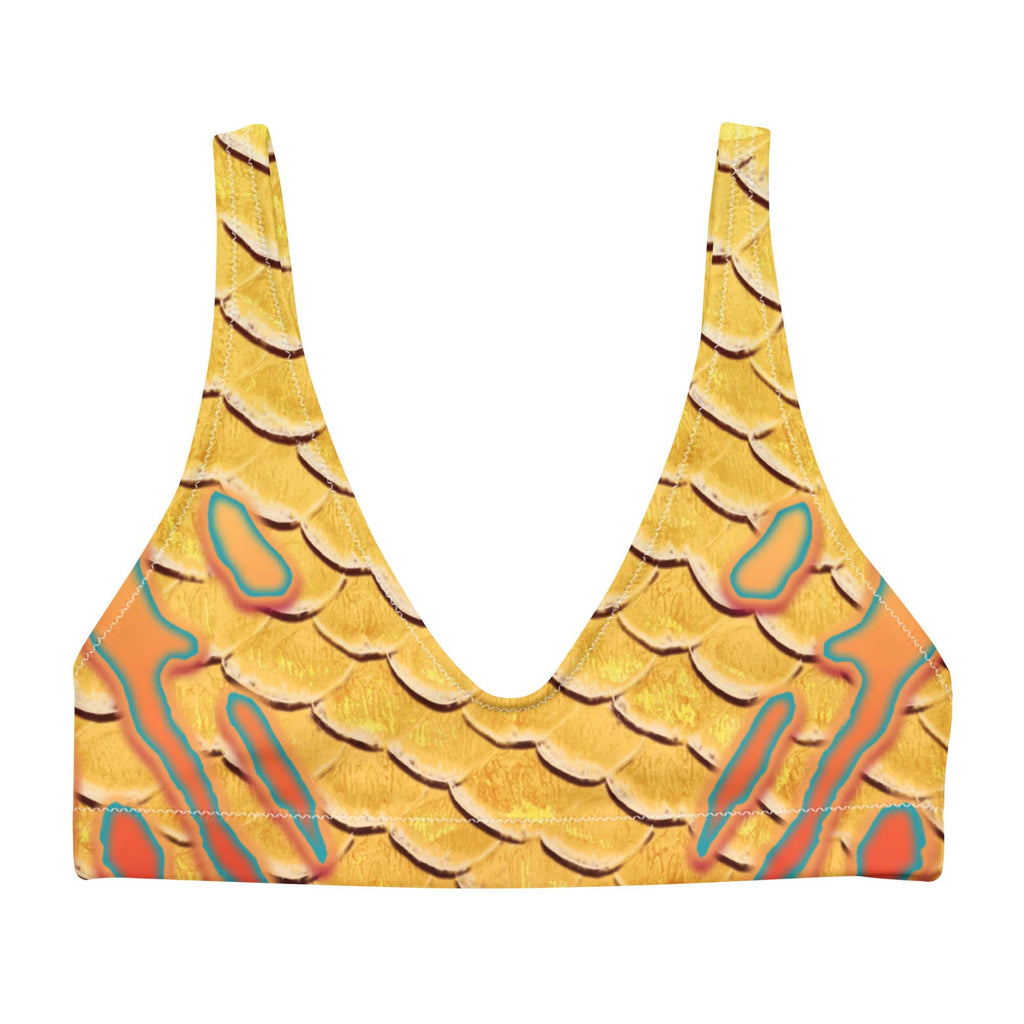 Fairy Eco-Bikini Top - Yellow