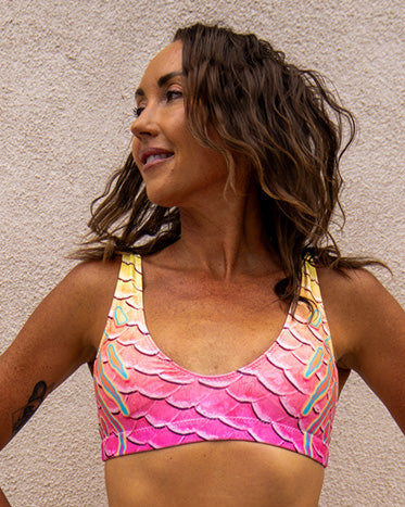 Fairy Eco Bikini Top - Pink