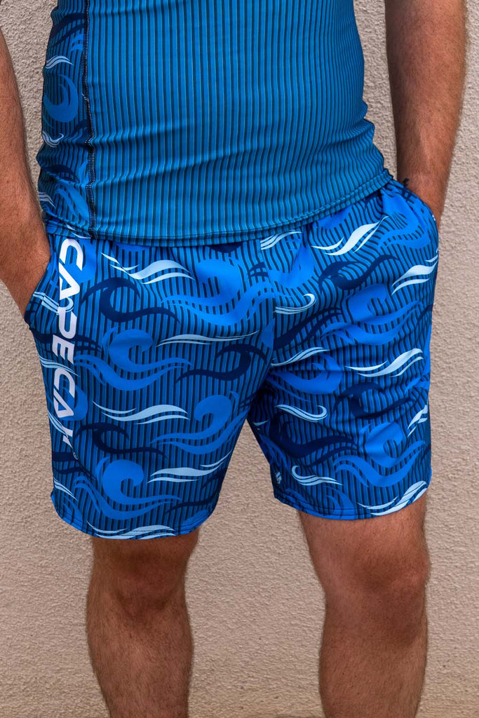 Ocean Camo Recycled Swim Trunks
