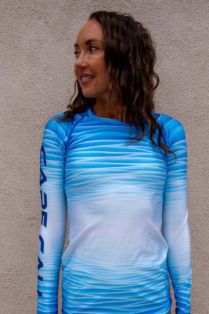 Wave After Wave Rash Guard