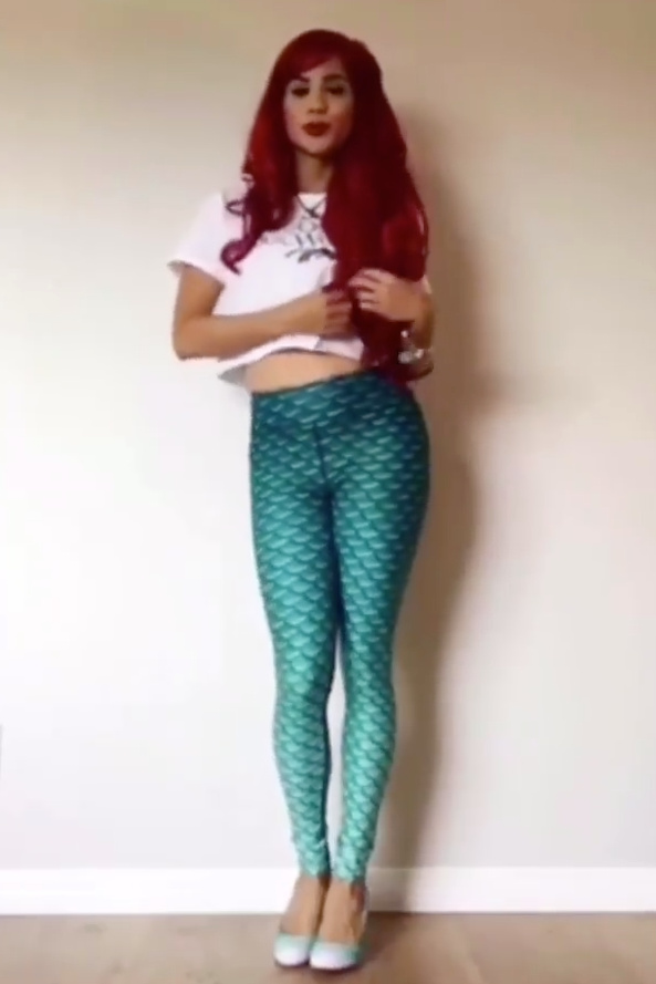 Disney Mermaid Leggings