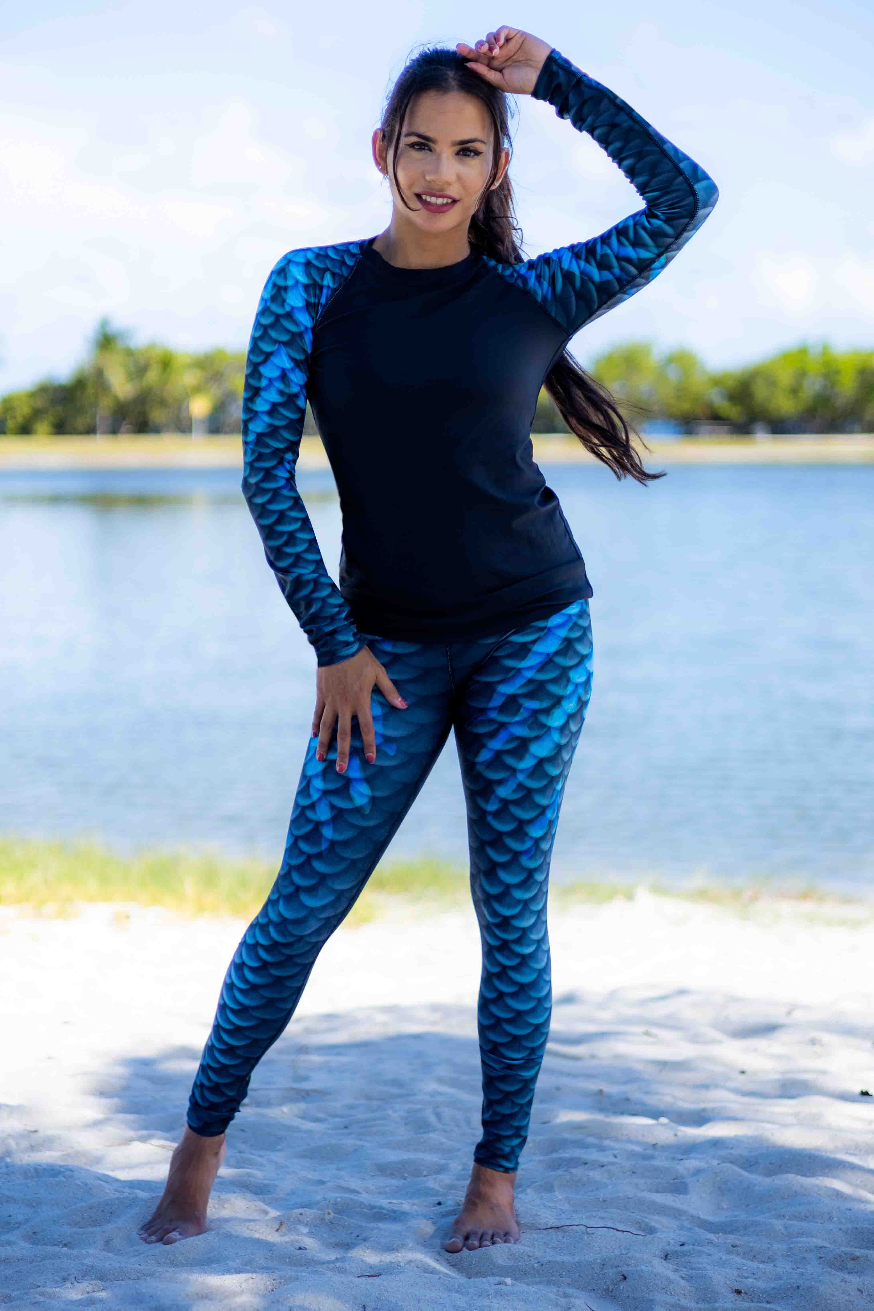 Black Magic Mermaid Rash Guard – Cape Cali