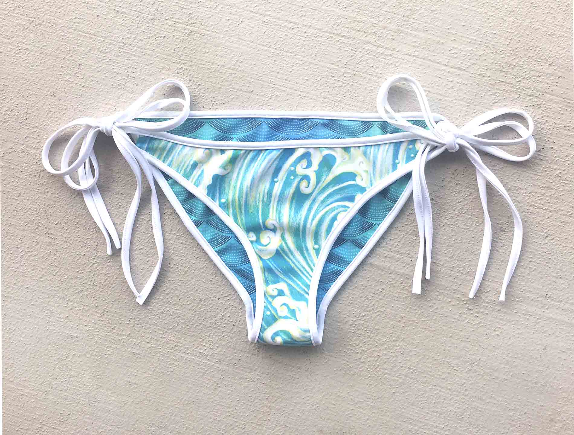 Hannah Mermaid Reversible Bikini Bottom