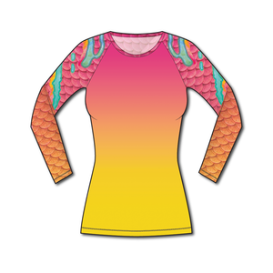 Mermaid Elle's Miami Mermaid Rash Guard