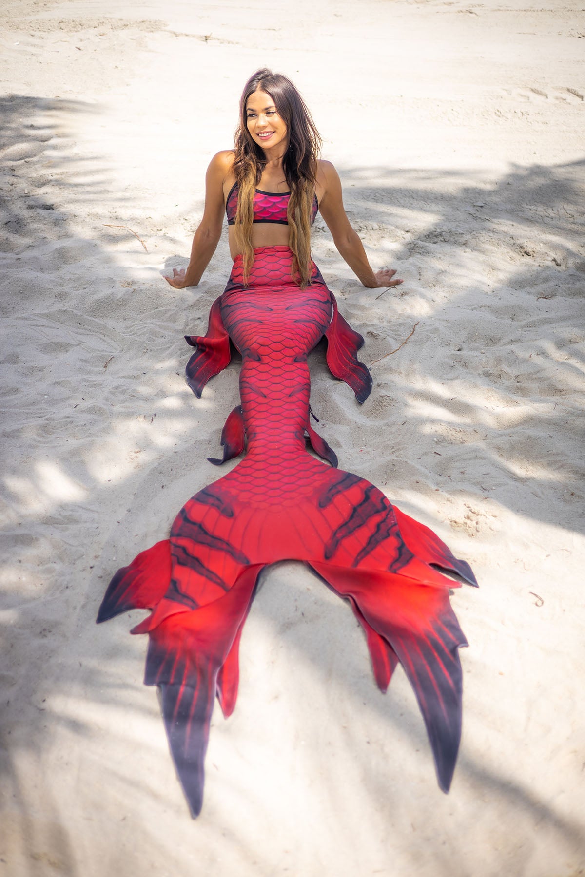 Scarlet Drake Mermaid GalleryTail - by Cape Cali