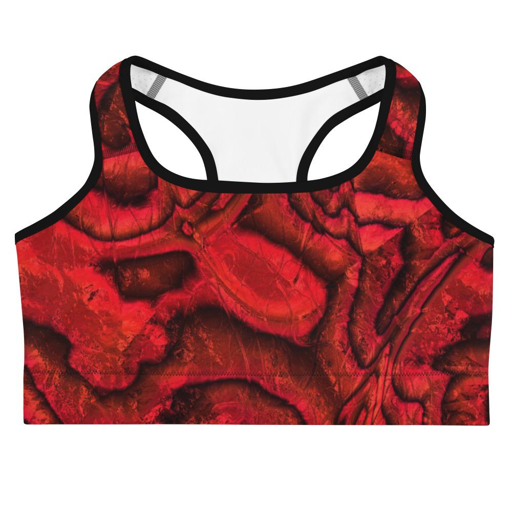Red Abalone Yoga Top by Cape Cali
