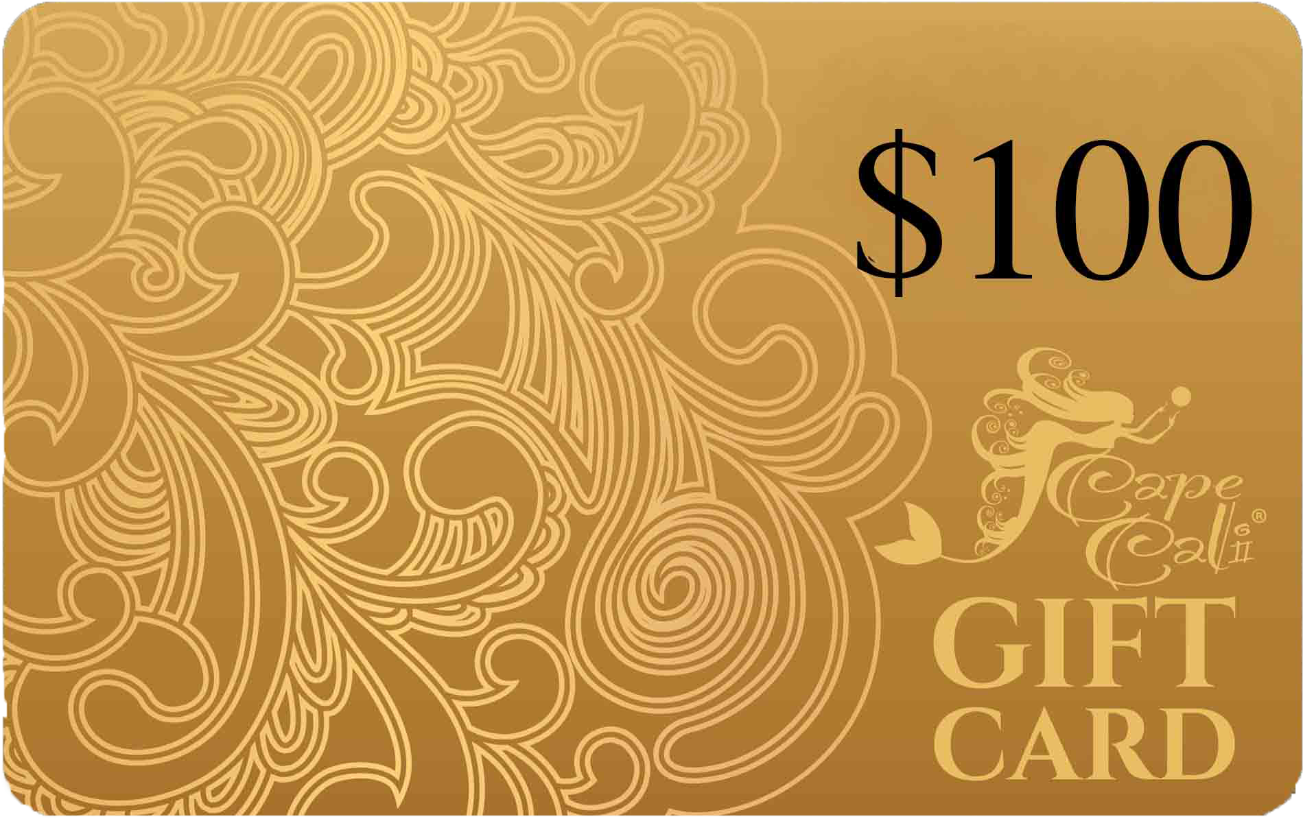 Cape Cali $100 Gift Card