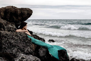 Kids Mermaid LunaTail by Cape Cali - Emerald