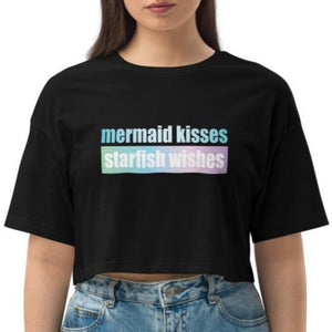 Mermaid Kisses - Cropped Tee