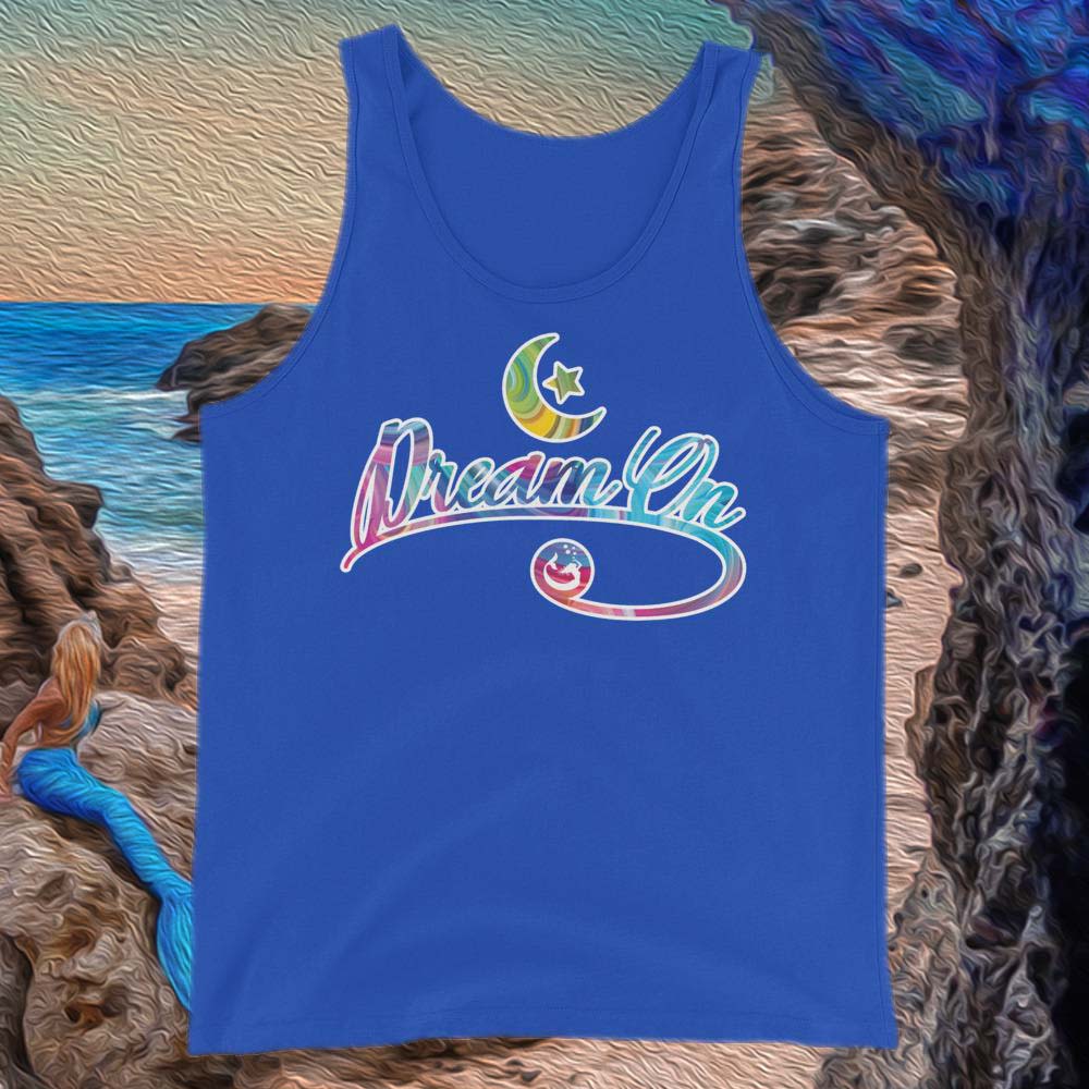 Mermaid Elle "Dream On" Unisex Tank Top - Cape Cali