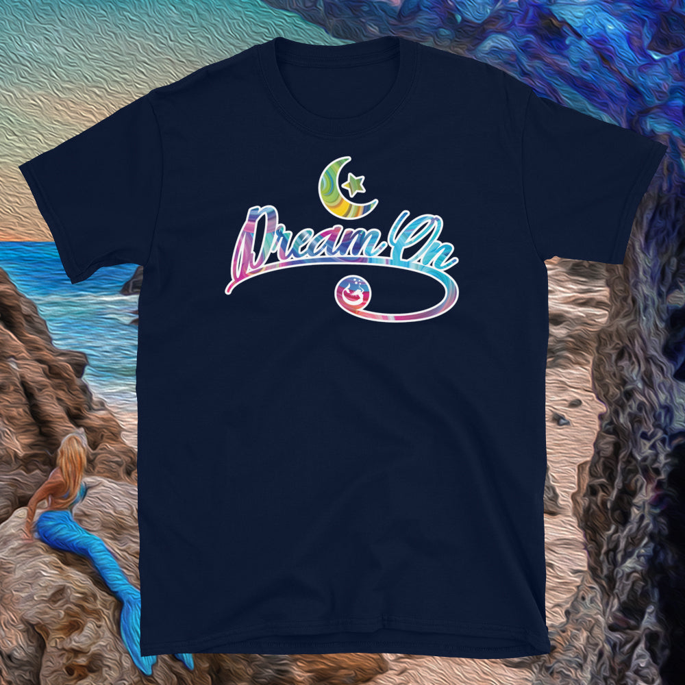 Mermaid Elle "Dream On" Boyfriend Tee - Cape Cali