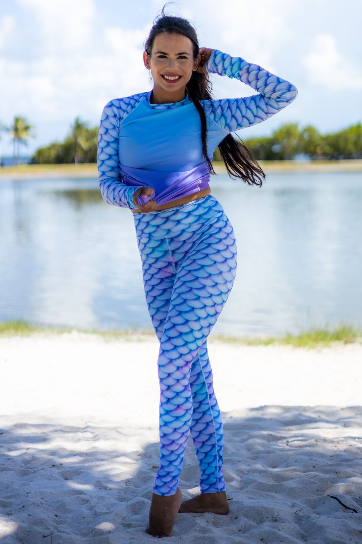 Mermaid Elle's Miami Swim Leggings – Cape Cali